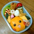 TsuGuMi☆'s cooksnap of when they made ピカチュウのオムライスでキャラ弁当.