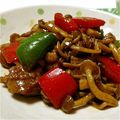 ぶるーべりーchan's cooksnap of when they made 夏野菜と鶏肉のカレー風味炒め.