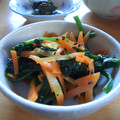 ゆうジュニア's cooksnap of when they made ほうれん草と人参のナムル風胡麻和え♪.