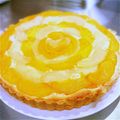 ゆーよシーマ's cooksnap of when they made 簡単☆とろける桃のタルト☆.