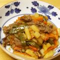 ぽりぽり拓庵's cooksnap of when they made 牛肉とじゃがいも炒め.