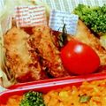 ♡のんちゃ♡♡'s cooksnap of when they made お弁当用ひと口チキンカツ.
