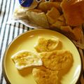 Satoco❋'s cooksnap of when they made 甘塩せんべい＆塩せんべいにカレー粉.