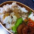 otonari3's cooksnap of when they made とうがんと鶏そぼろの混ぜご飯.