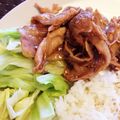たましほ's cooksnap of when they made 豚しゃぶの甘醤油和え　キャベツとともに♡.