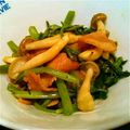 もものはちみつ's cooksnap of when they made 空芯菜（エンサイ）とベーコンの炒め物.