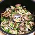 彪とら's cooksnap of when they made 豚肉とあさりの白ワイン蒸し.