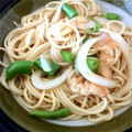 あきむつ♪'s cooksnap of when they made 万願寺とうがらしとひき肉のパスタ.
