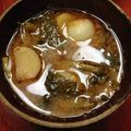 こたつねこくん's cooksnap of when they made *朝食に＊カブの味噌汁＊.