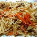 60totto's cooksnap of when they made 素麺とあまり野菜でビーフン風炒め.