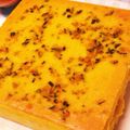 latechoco's cooksnap of when they made ベイクドパンプキンチーズケーキ.