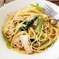 neo_namp's cooksnap of when they made 鶏肉とエリンギのクリームパスタ.