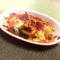 ♪ゆっぴぃ♪'s cooksnap of when they made かぼちゃとじゃがいものクリームグラタン❤.