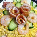 もょん's cooksnap of when they made お寿司のケーキ♪～誕生日用～.