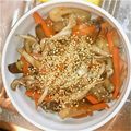 らむらむらむ酒's cooksnap of when they made にんじん・ナス・ちくわの簡単きんぴら.