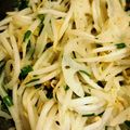 りょーーーちん's cooksnap of when they made 炒めます！モヤシと蓮根のニラ塩だれ.