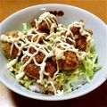 こーあおひなそら♡'s cooksnap of when they made 簡単★からあげ丼♪♪.