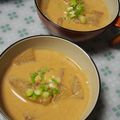 an0v0ko's cooksnap of when they made 冬瓜の豆乳味噌スープ.