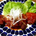 九州女。。。's cooksnap of when they made カリカリポークのレタス包み。.