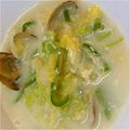 しょるみか's cooksnap of when they made あさりと白菜のミルクスープ.