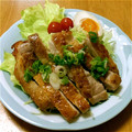 どんがらがっしゃっん's cooksnap of when they made 鶏もも肉のネギ塩ダレ.