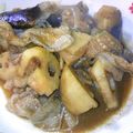 ameoto's cooksnap of when they made 豚肉と野菜の味噌煮込み.