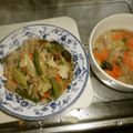 toshiebaba's cooksnap of when they made ヘルシー簡単！高野豆腐と白菜の中華炒め.