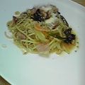 jagadyc's cooksnap of when they made ベーコンとホウレン草の粒マスタードパスタ.