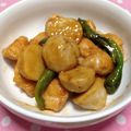 はせまい♡'s cooksnap of when they made 鶏肉と里芋の甘酢炒め.