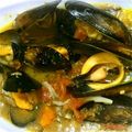 しょこらんた1124's cooksnap of when they made ムール貝のワイン蒸し☆トマトスープ仕立て.