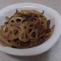 かいたまま's cooksnap of when they made 牛肉と蓮根のキンピラ.