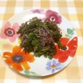 みんとこ's cooksnap of when they made 春菊の胡麻たっぷり和え.