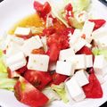 日本さる's cooksnap of when they made 木綿豆腐とトマトのサラダ.