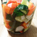 よしなみすけ's cooksnap of when they made すし酢で簡単☆我が家のピクルス♪.