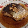 そらかいゆう's cooksnap of when they made ハマチのガリバタ醤油焼き.