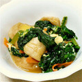 Chiiiir0's cooksnap of when they made お麩とほうれん草の玉子とじ.