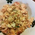 ゆりねんねん's cooksnap of when they made キムチ炒飯.