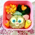 ＭｉｙａＣｏ's cooksnap of when they made ﾀﾞｯﾌｨｰのお友達★ｼﾞｪﾗﾄｰﾆ弁★.