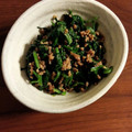 twママ's cooksnap of when they made *ほうれん草の挽肉炒め*.