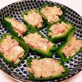 花花里's cooksnap of when they made き～んと冷して☆ピーマンのツナ詰めサラダ.