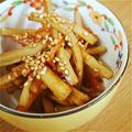 りり。's cooksnap of when they made テリテリ☆きんぴらごぼう.
