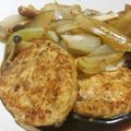 yayamimimi's cooksnap of when they made 焼き鳥のたれで鶏つくねバーグ.