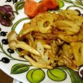 nonokoキッチン's cooksnap of when they made 豚テキ　しめじレンコンのバルサミコソース.