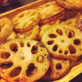 ねこビーム's cooksnap of when they made れんこんの照り焼きステーキ.