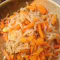 puula358's cooksnap of when they made 人参と白滝の炒め煮（お弁当）.