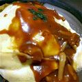 るん♪♪♪'s cooksnap of when they made キノコデミオムライス.