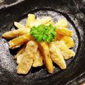 なつき☆ミ's cooksnap of when they made さつまいもフライ☆.