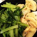 shyokoko's cooksnap of when they made がんもどきとかぶの葉の煮物.