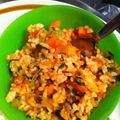 Nekokame's cooksnap of when they made 【離乳食 完了期】ツナ★トマトライス.