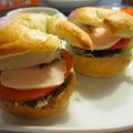 クックあこ's cooksnap of when they made クリームチーズソースの鶏ハムサンド！.